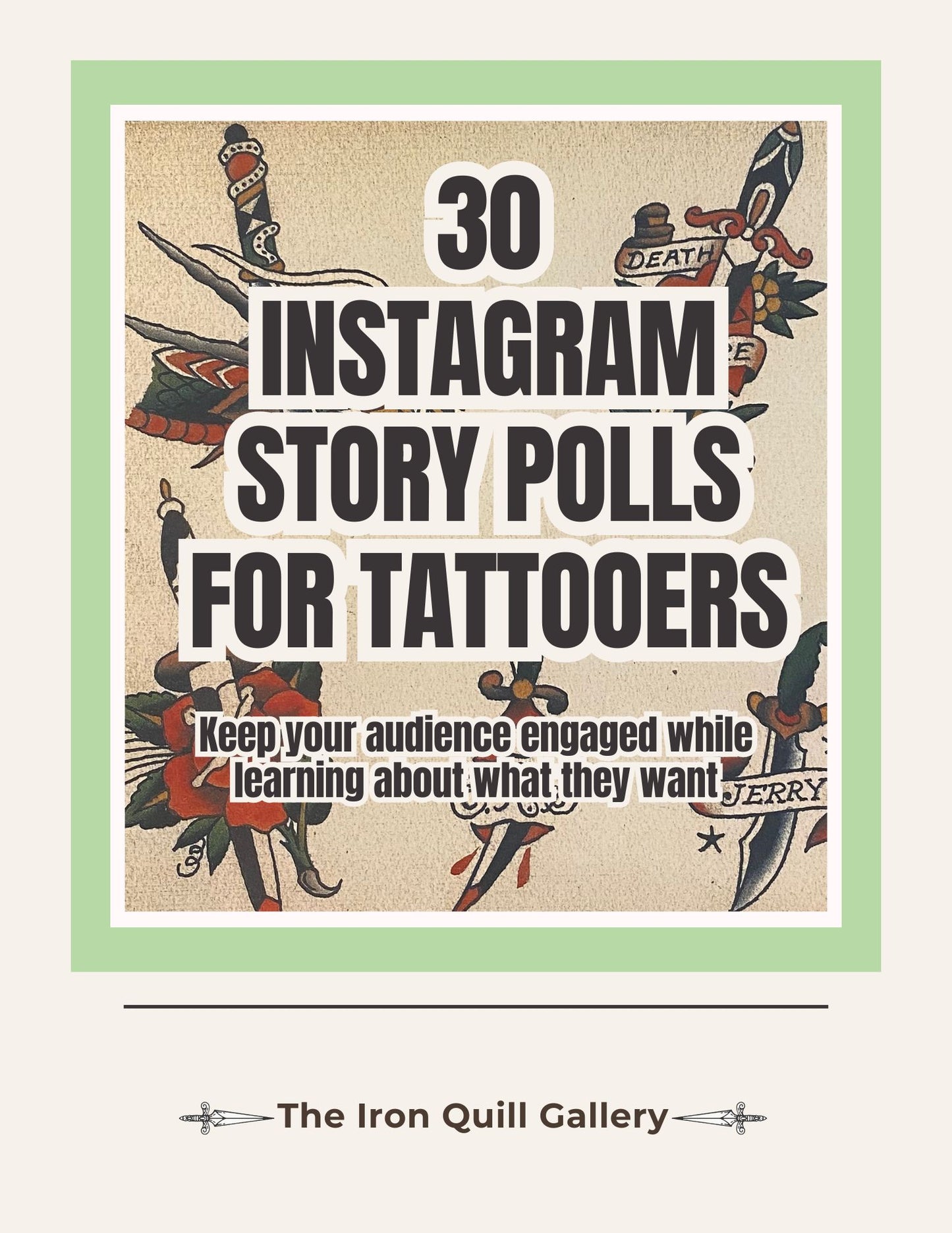 Tattooer Tools: 30 Instagram Story Polls for Tattooers