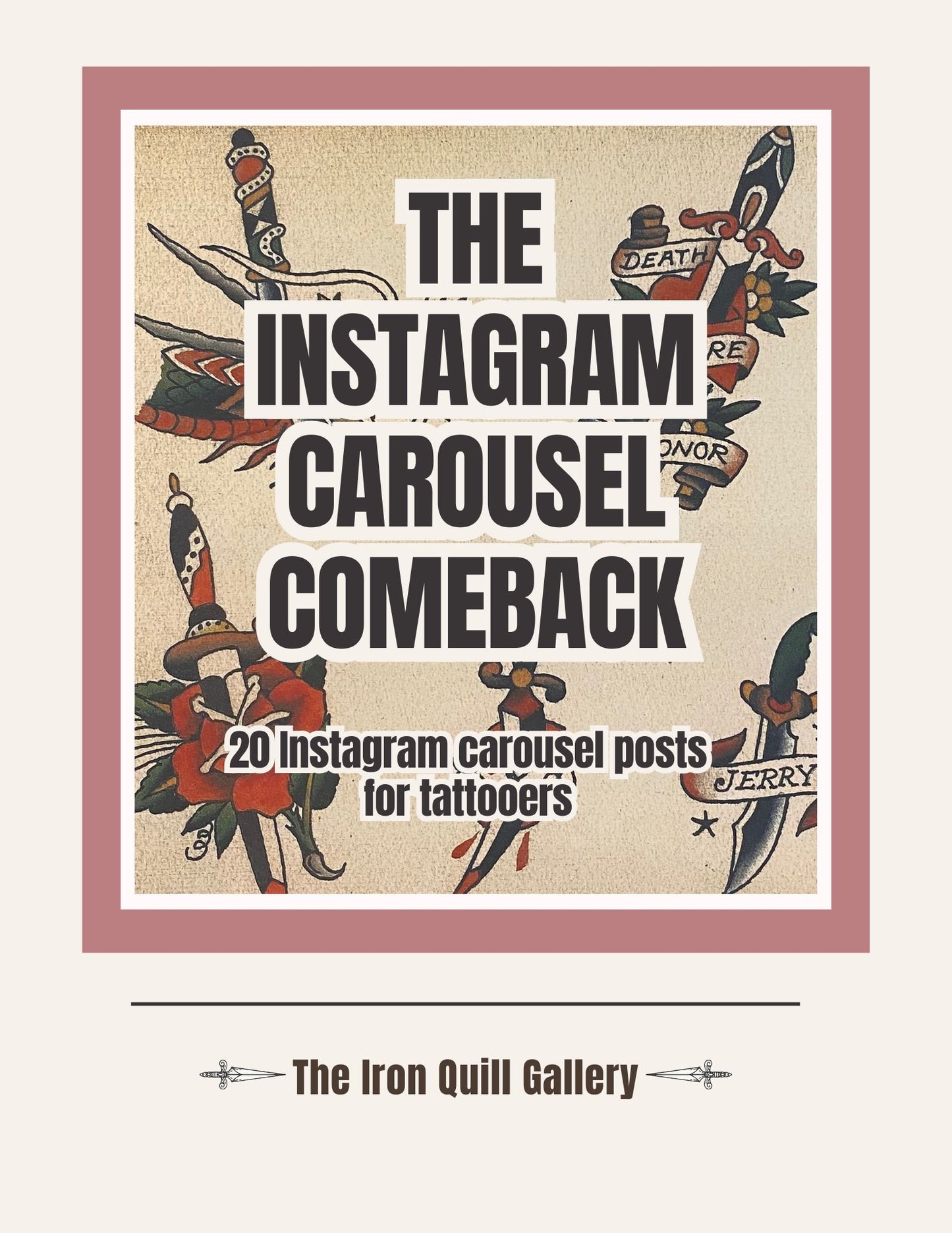 Tattooer Tools: Carousel Comeback: 20 Post Ideas for Slow Tattoo Weeks
